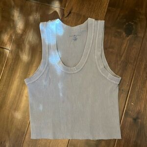 Brandy blue ripped tank top